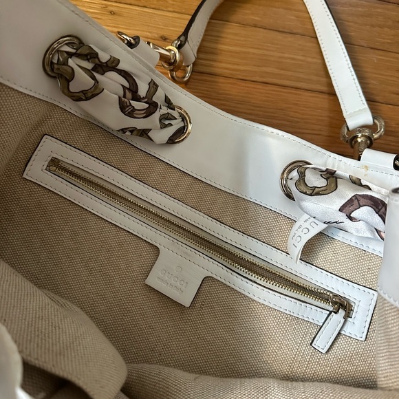 Gucci GG Monogram Canvas Positano Tote Bag - Picture 3 of 9